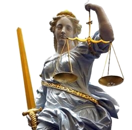 een foto van justitia